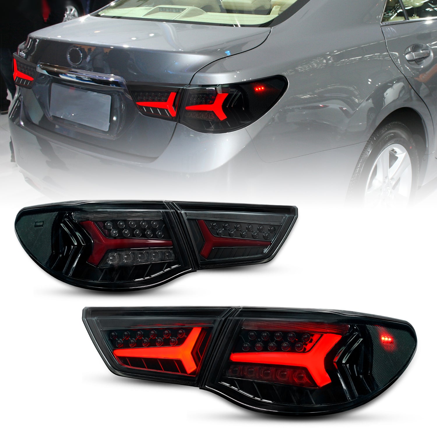 Archaic LED Car Lights  Tail Lights Assembly For Toyota Reiz/Mark X