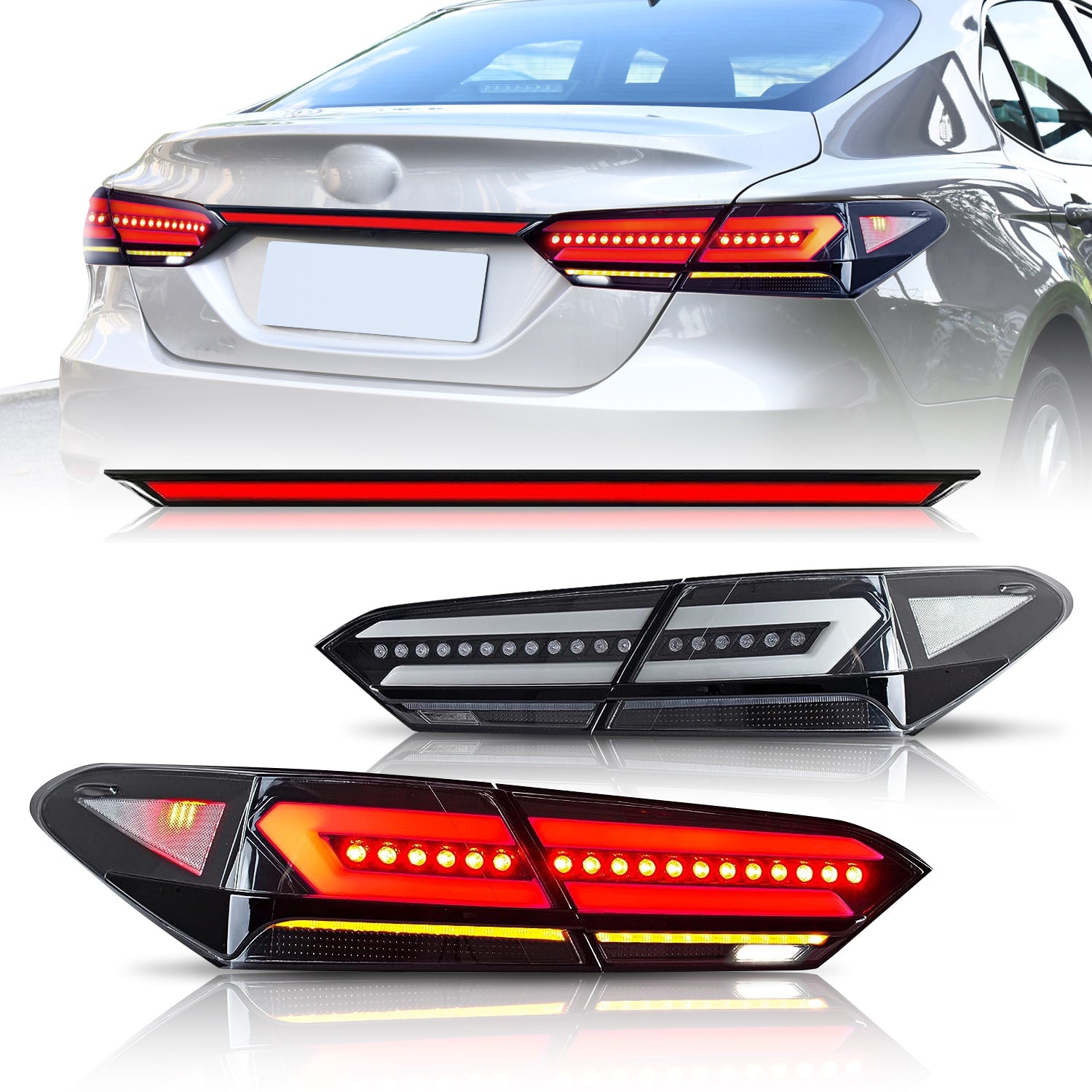 Archaic LED Car Lights | Tail Lights Assembly For 8th Gen Toyota Camry