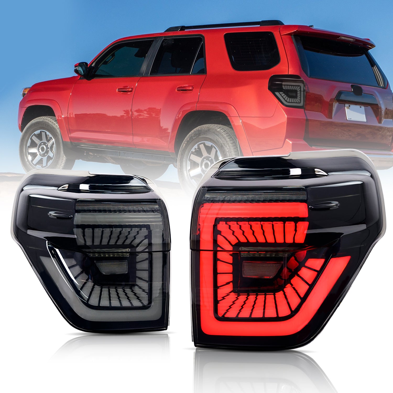 Archaic LED Tail Lights Assembly | Toyota 4Runner | Plug and Play